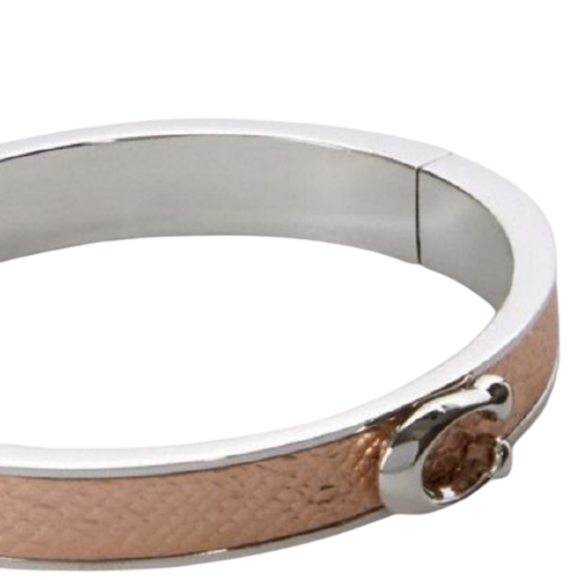 Coach Push Signature Hinged Bangle - Picture 2 of 3